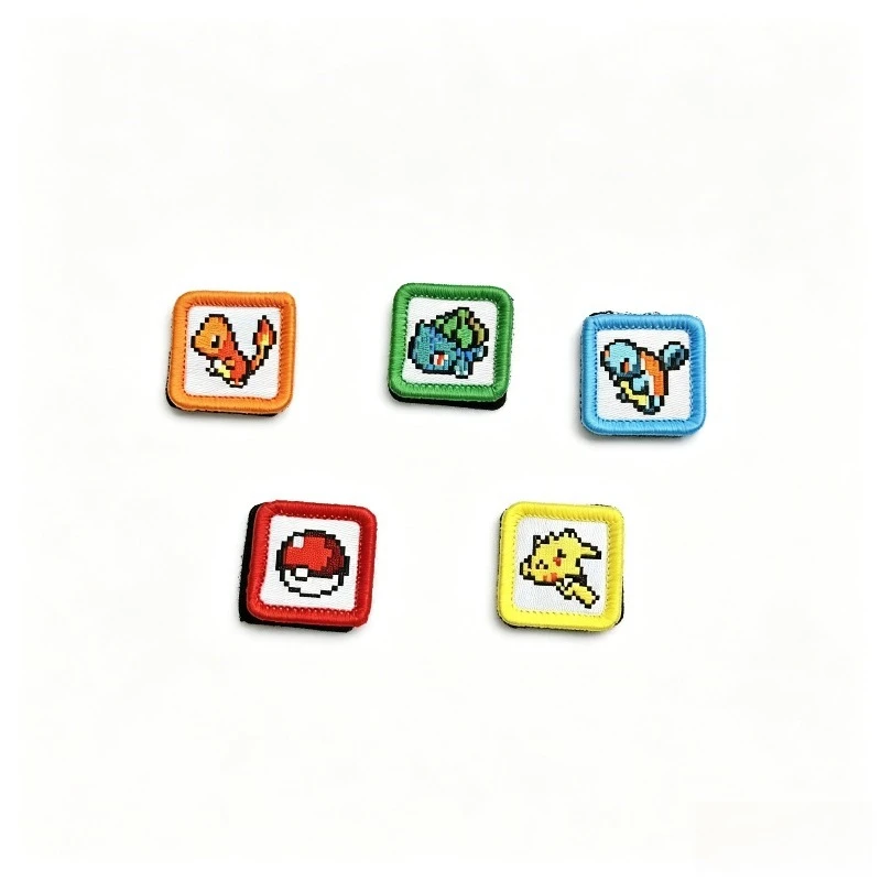 Velcro Hook Loop - Pokemon Pixel Borduurwerk Klittenband Patch Pack
