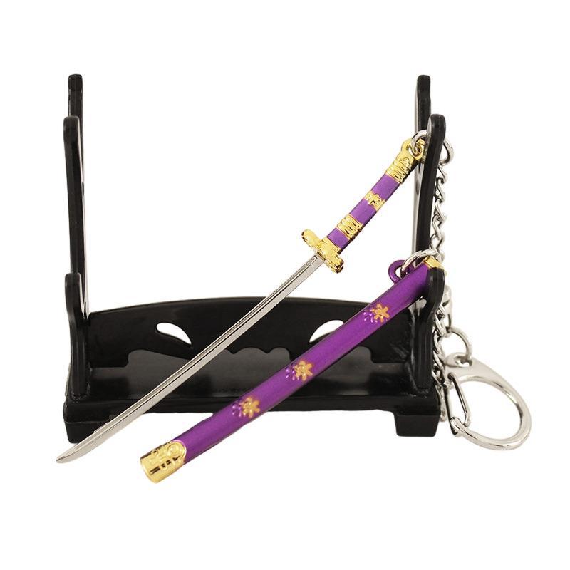 Cosplay Prop Katana - 12Cm Enma Katana Sleutelhanger Één Roronoa