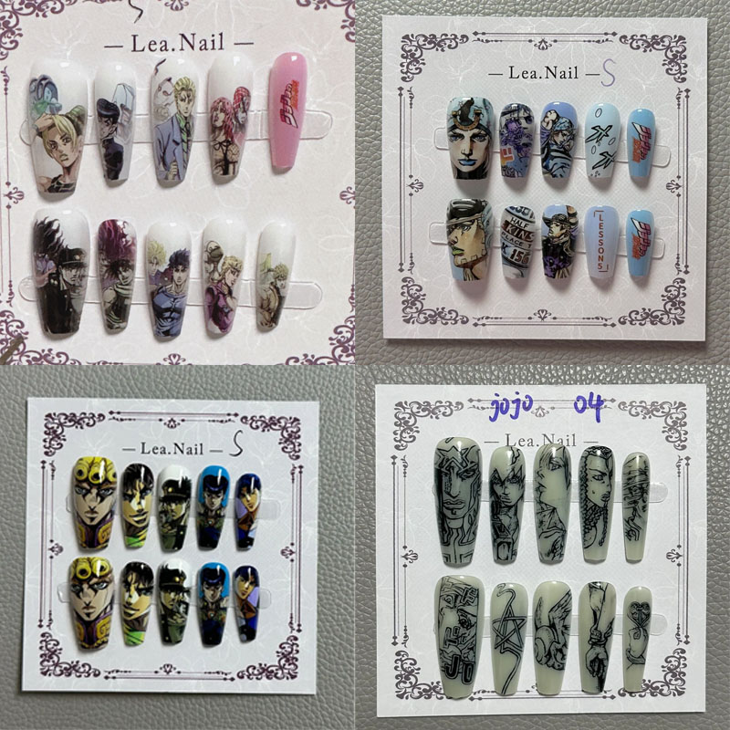 Cosplay Floating Prop - JOJO Nail Art Student Anime Cartoon