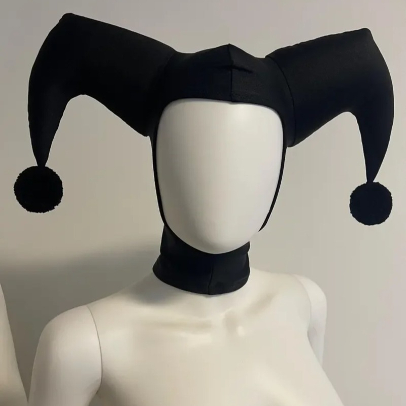 Briar Cosplay Prop - QQ Jester Cosplay Zwart/Rode Hoed Cosplay