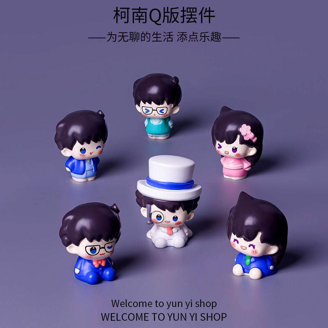 Cosplay Floating Prop - Detective Conan Mini Harsen Figuurtjes Creatieve