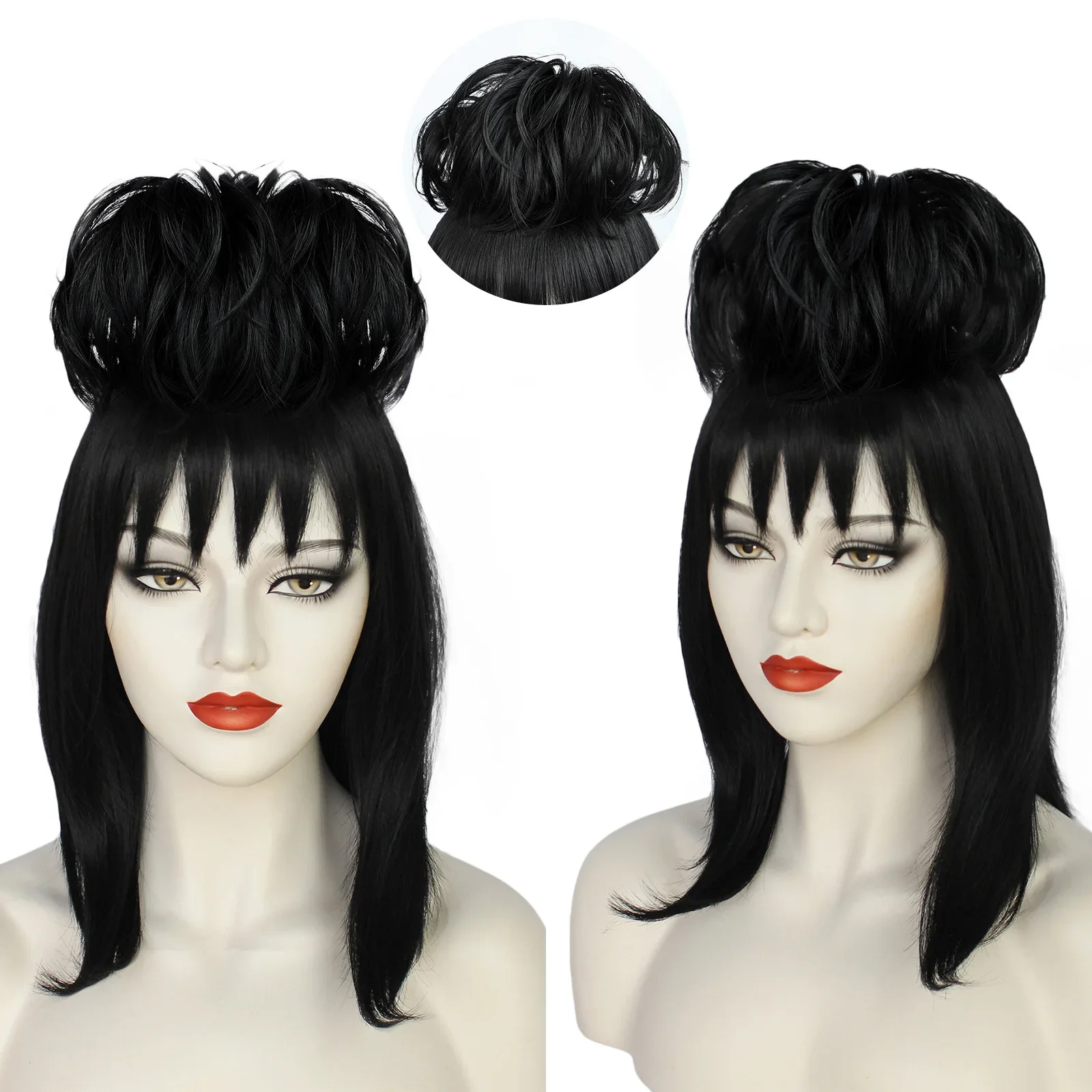 Cosplay Floating Prop - Lydia Deetz Cosplay Pruik Bruid Jurk
