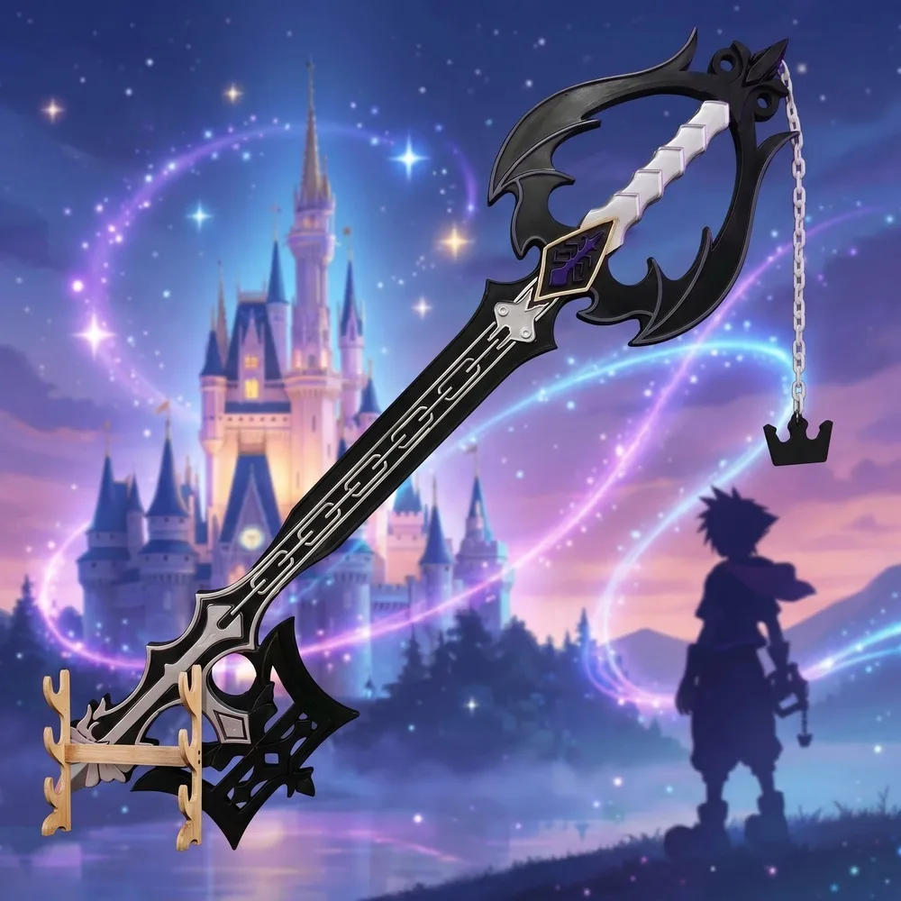 Kingdom Hearts 42in 108cm Zwar - Keyblade Cosplay Prop recensie en prijs