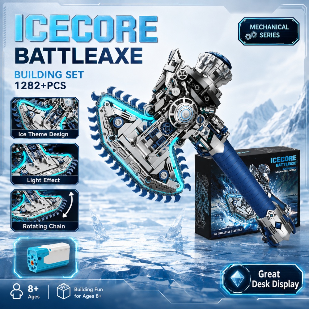 1282-delige Technische IJsslag - Cosplay Prop Building recensie en prijs